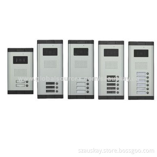 Video Doorphone with IR Night Vision, Outdoor Camera and 4.3-inch TFT Indoor Monitor